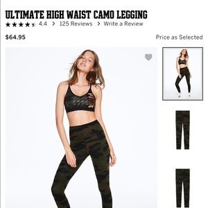 Brand new high waist ultimate camo leggings